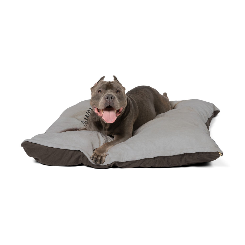 Forever Home Plush Pet Bed — Soft Cozy Dog & Cat Cushion
