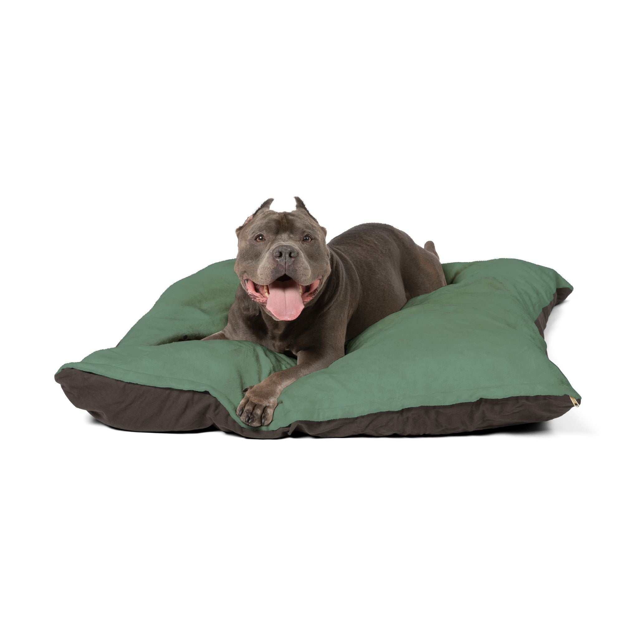 Plush Paw-Print Pet Bed — Soft Fleece Dog & Cat Cushion