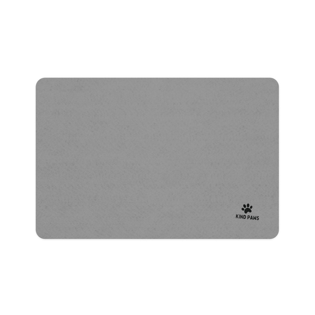 Pet Food Mat — Non-Slip Feeding Placemat (12x18)