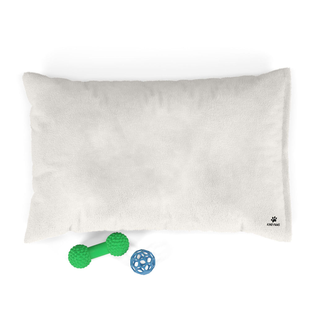 Plush Sherpa Pet Bed — Cozy Reversible Dog & Cat Pillow with Non-Slip Bottom