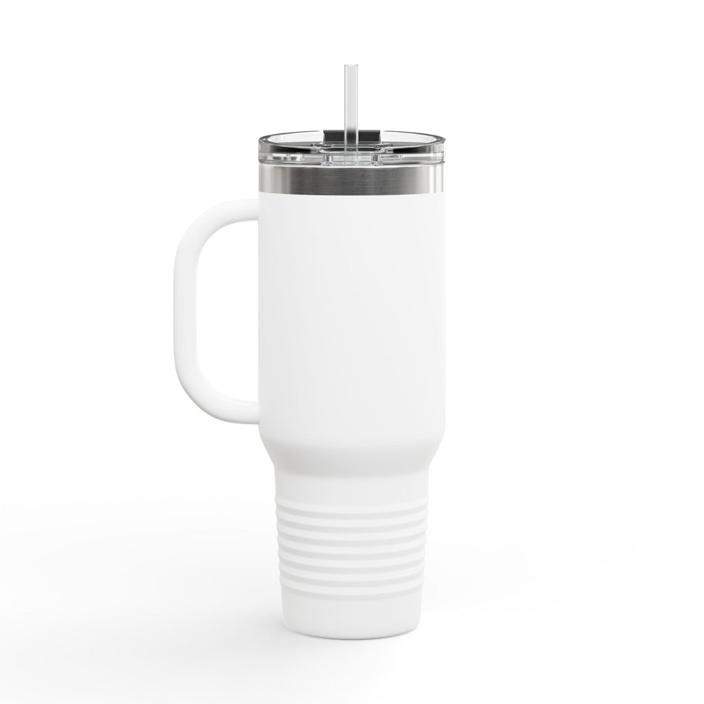 Dog Parent 40oz Insulated Travel Mug – Stainless Steel Tumbler with Straw & Handle