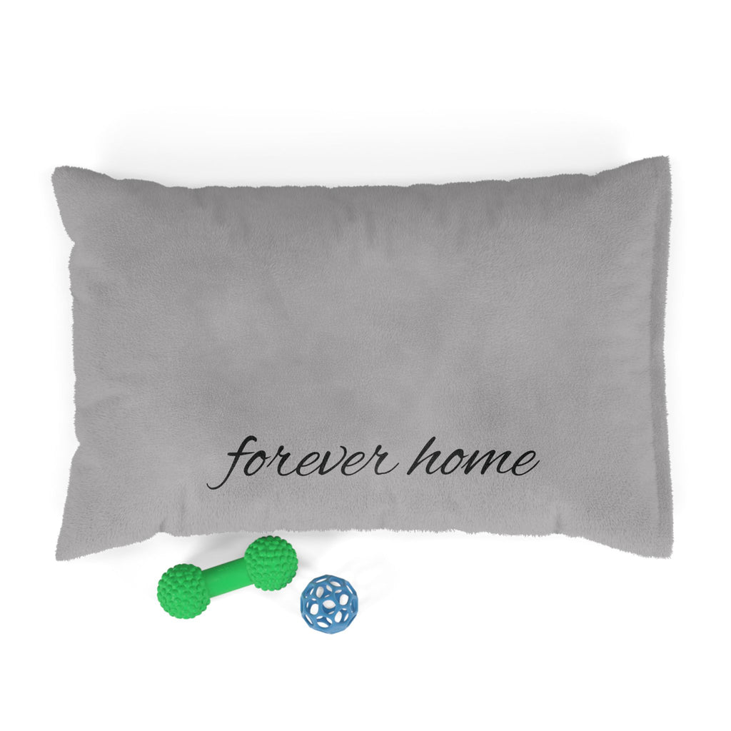 Forever Home Plush Pet Bed — Soft Cozy Dog & Cat Cushion