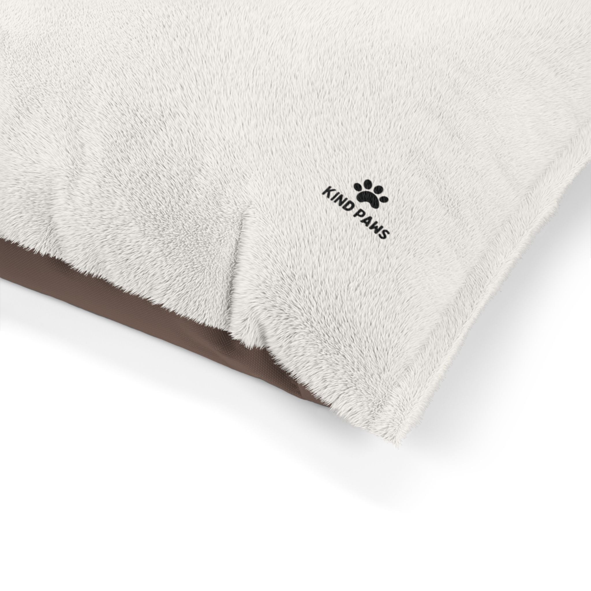 Plush Sherpa Pet Bed — Cozy Reversible Dog & Cat Pillow with Non-Slip Bottom