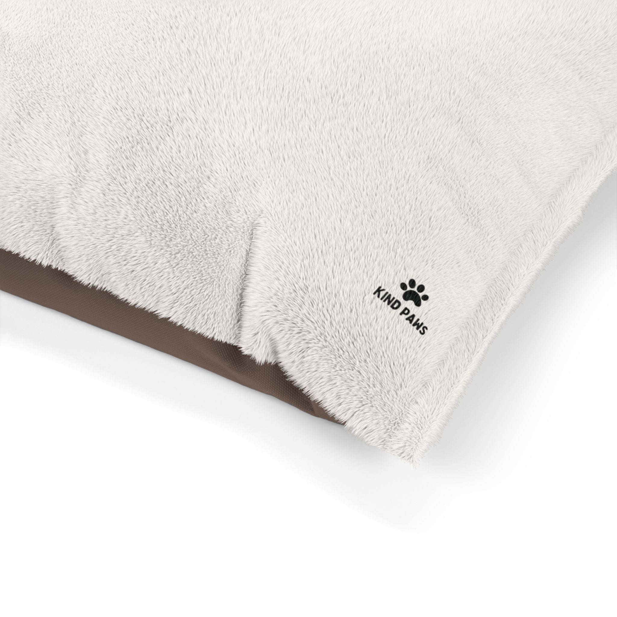 Plush Sherpa Pet Bed — Cozy Reversible Dog & Cat Pillow with Non-Slip Bottom