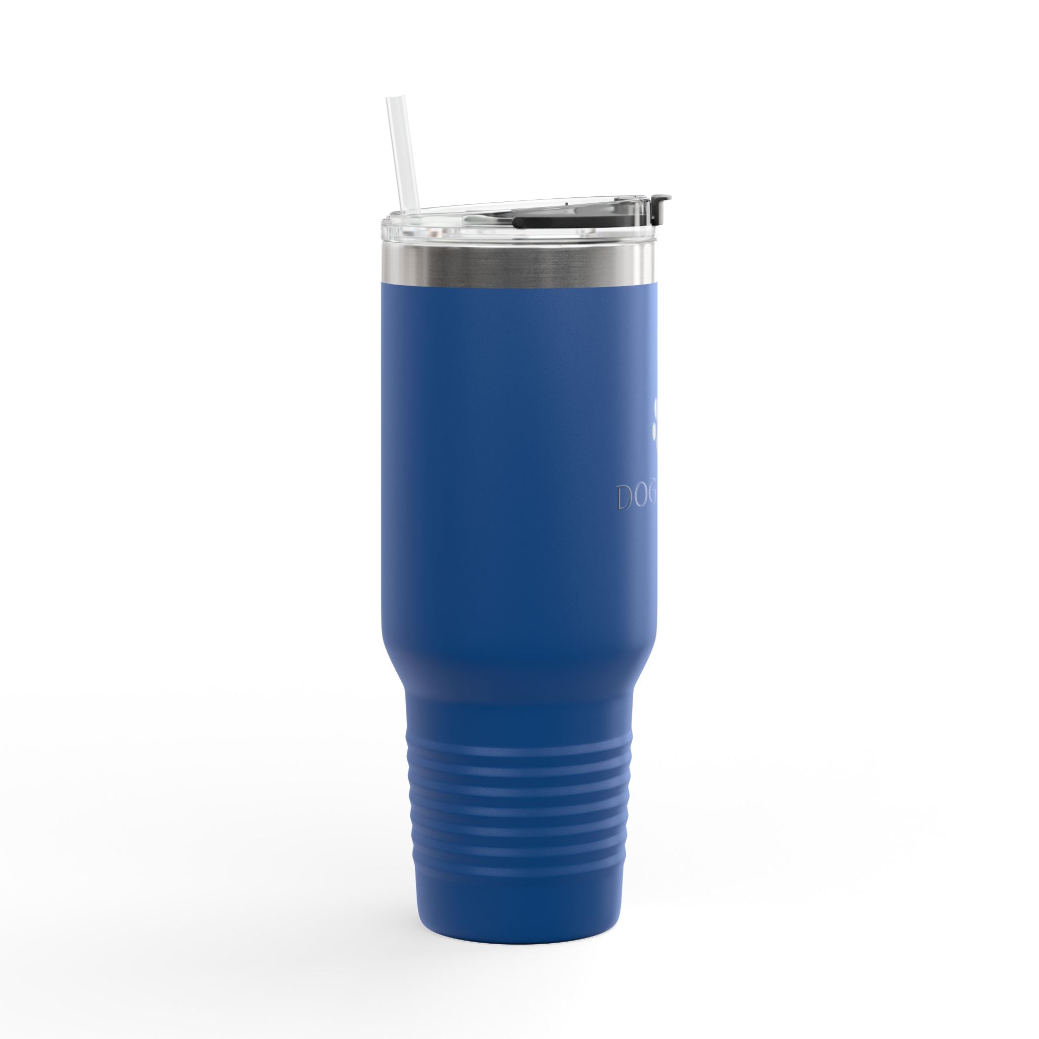 Dog Parent 40oz Insulated Travel Mug – Stainless Steel Tumbler with Straw & Handle