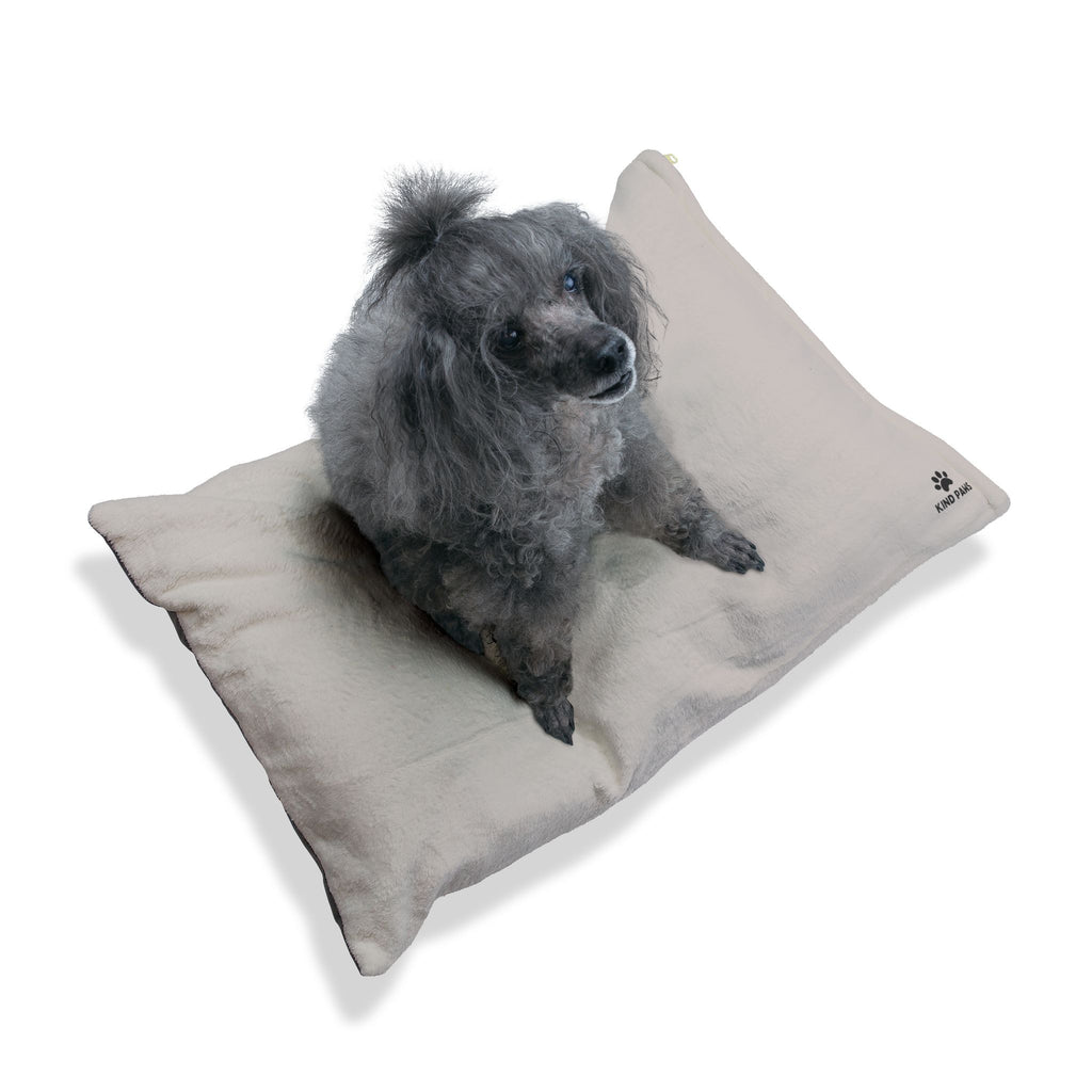 Plush Pet Bed — Cozy Orthopedic Dog & Cat Mattress with Sherpa Cover