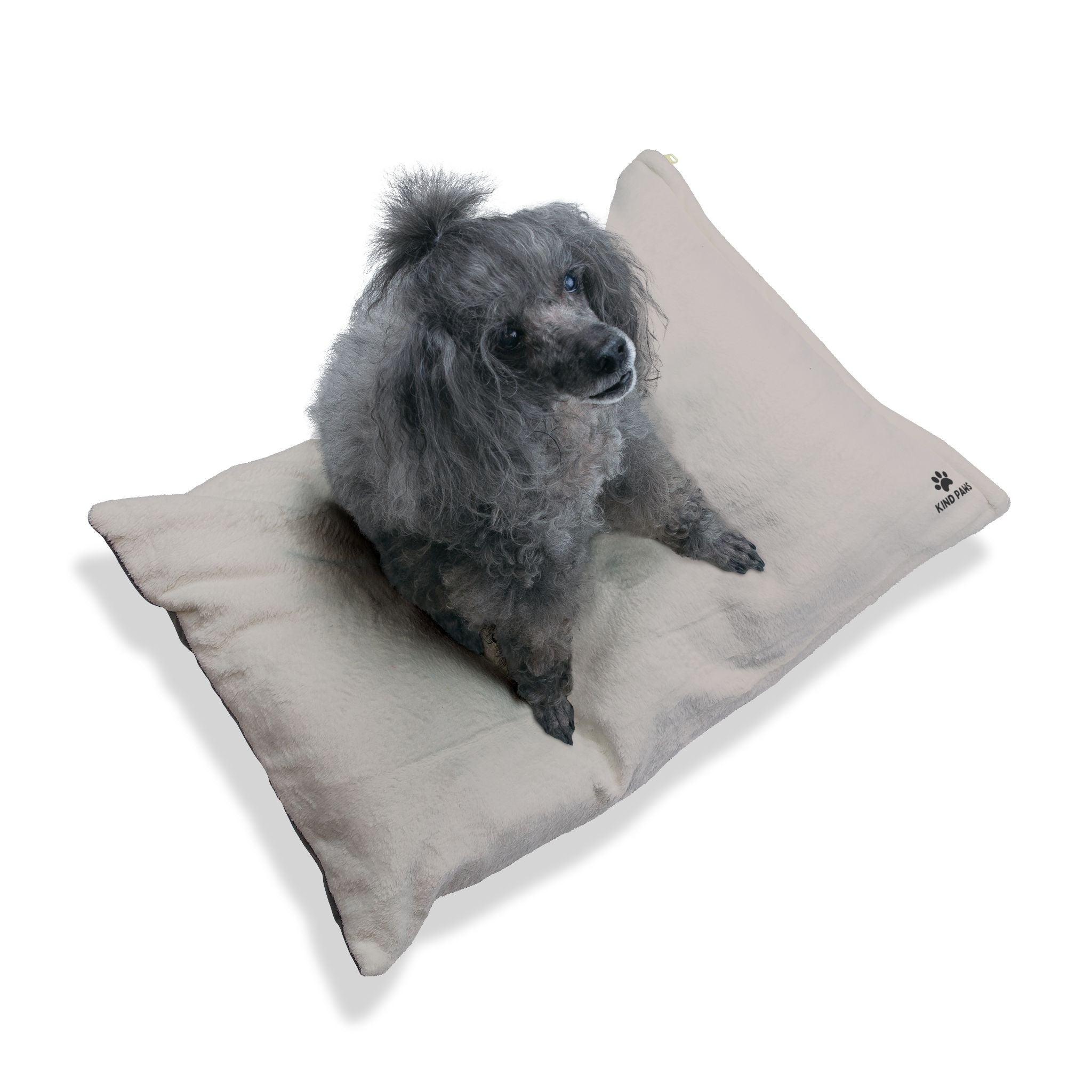 Plush Pet Bed — Cozy Orthopedic Dog & Cat Mattress with Sherpa Cover