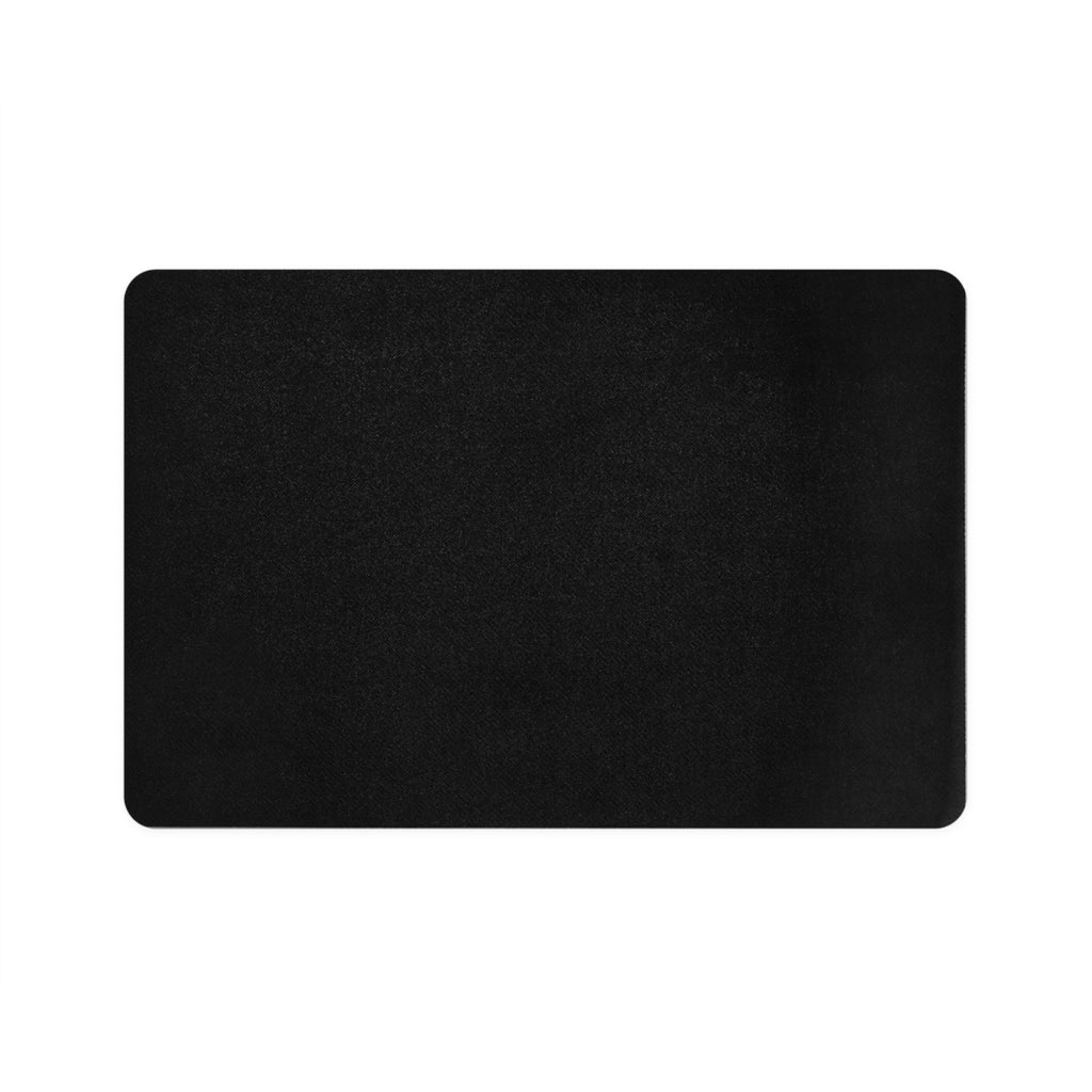 Pet Food Mat — 'meal time' Paw Print Feeding Mat (12x18)