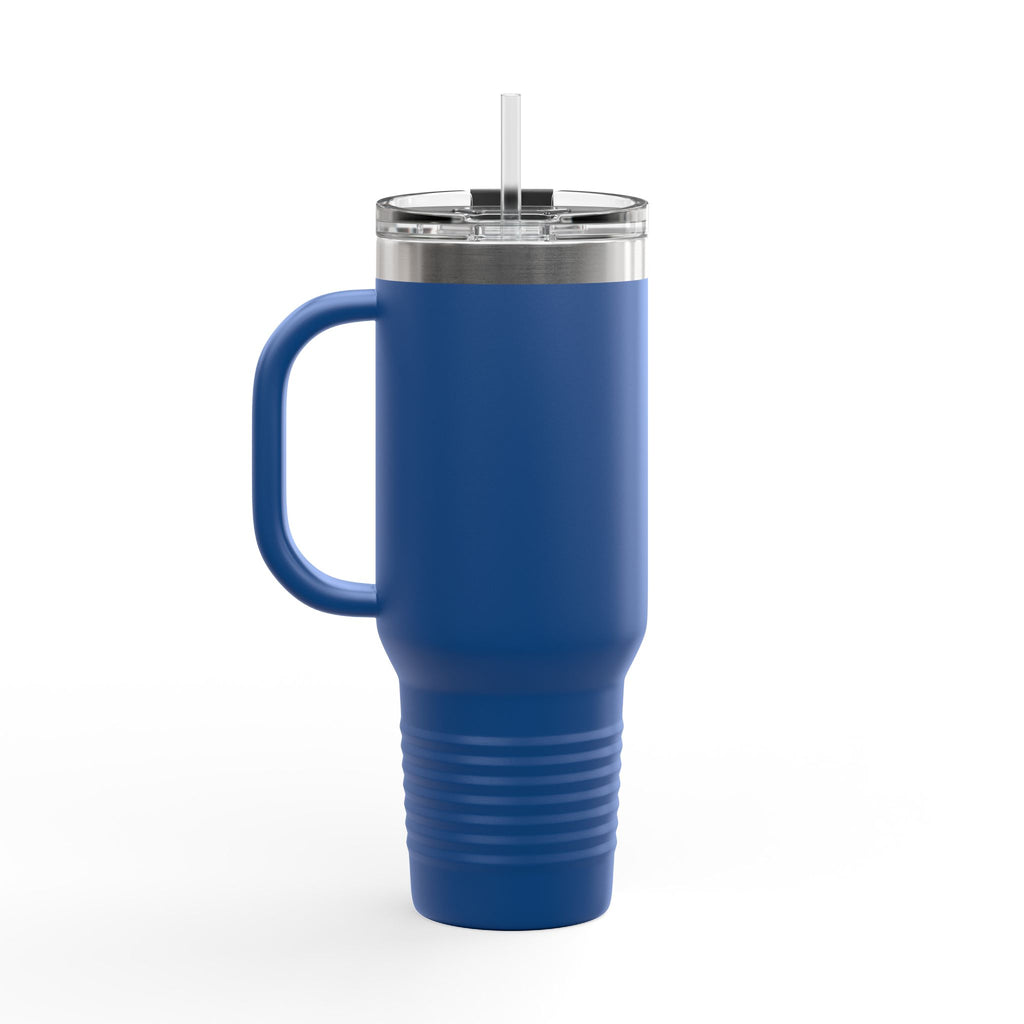 Dog Parent 40oz Insulated Travel Mug – Stainless Steel Tumbler with Straw & Handle