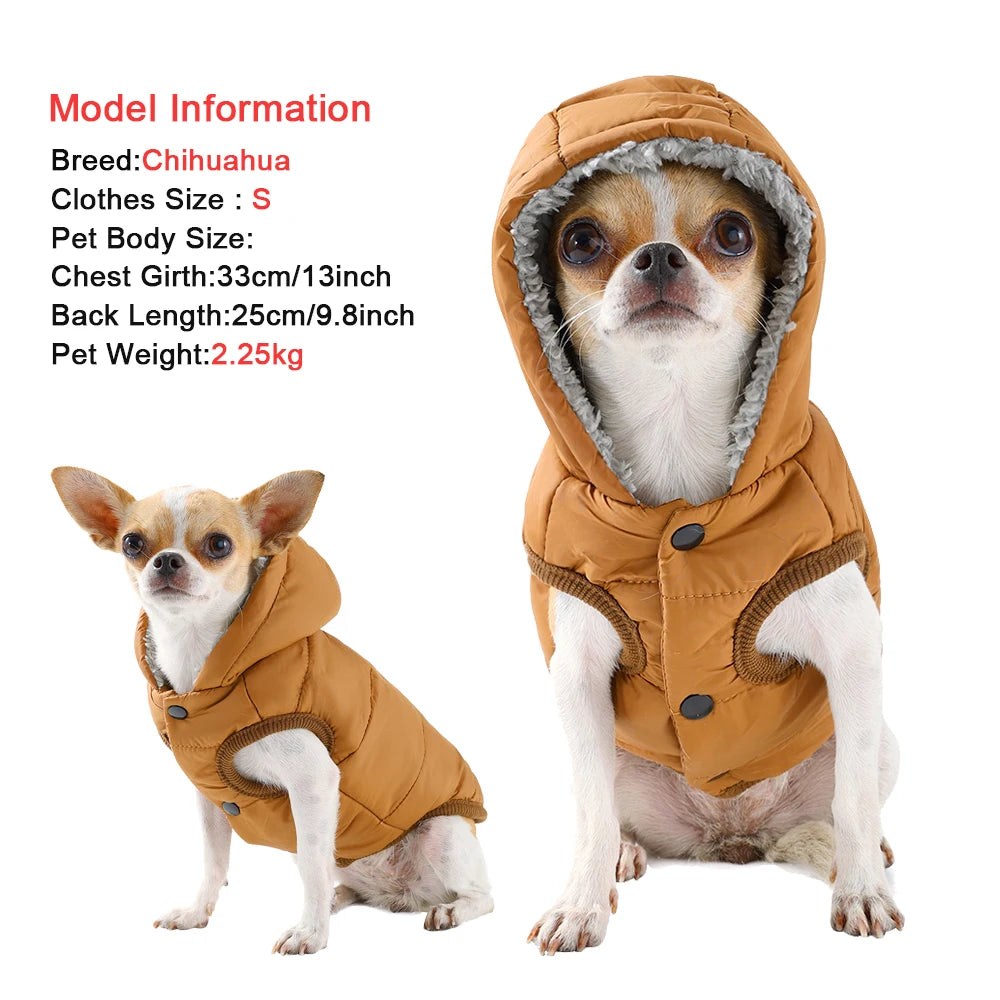 Warm Cats Hoodie Coat For Small Medium Cats Dog Winter Cozy Fleece Puppy Kitten Jacket Clothes Windproof Pet Pug Sphynx Costume