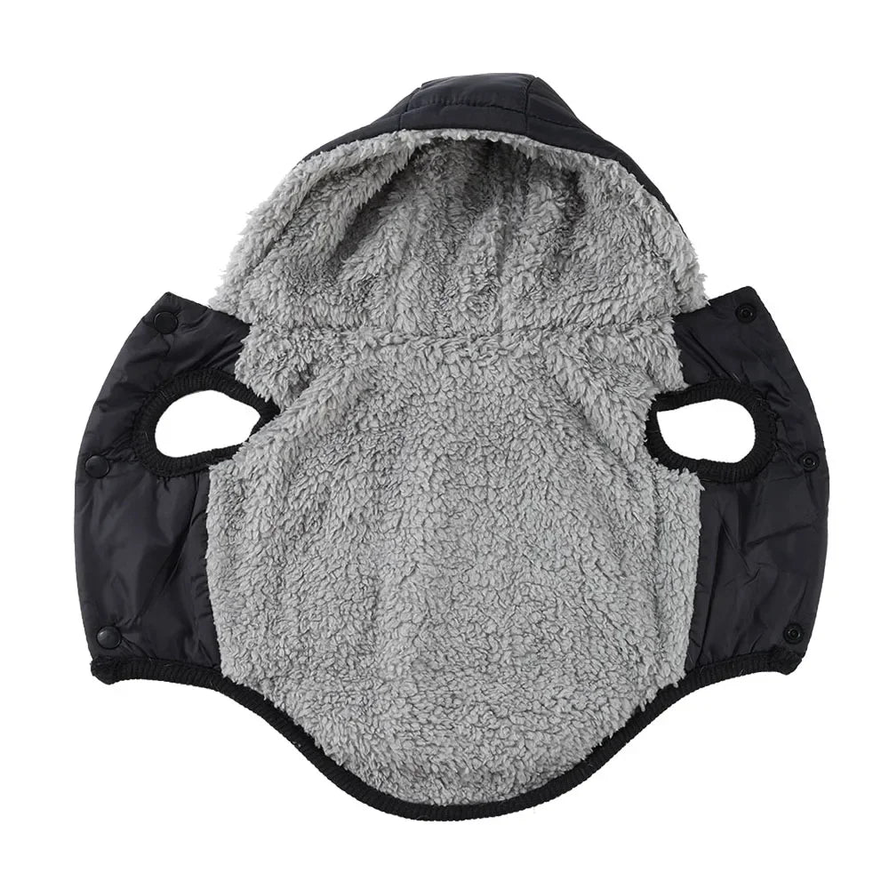 Warm Cats Hoodie Coat For Small Medium Cats Dog Winter Cozy Fleece Puppy Kitten Jacket Clothes Windproof Pet Pug Sphynx Costume